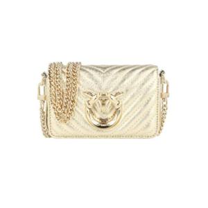Pinko Love Click 쉐브론 체인 링크 숄더백 100069AIJE ZZLB TP943354623