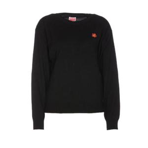 Kenzo Boke 플라워 크레스트 자수 니트 스웨터 FE52PU3813LB 99J TP944881520