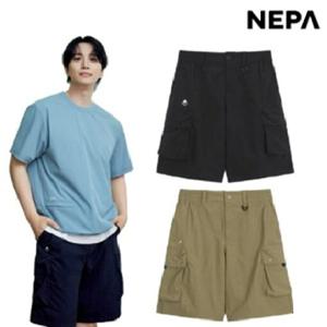 네파[택가 89,000원]남여 공용 여름 에코 브리즈 카고 버뮤 반바지 5부 팬츠 이준호 착장 7LC1765