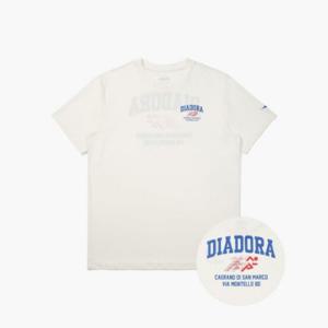 디아도라반팔티 KQJ D5221TRS75OWH 퍼포먼스 러닝 메쉬 반팔 티셔츠 OFF WHITE