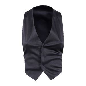 앤드뮐미스터 블랙 슬리브리스 테일러드 베스트 B0011883FA647