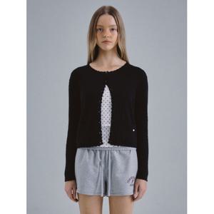 [후아유] 여성 HighGauge Cotton Cable Scallop Cardigan WHCKF2491F
