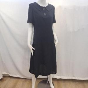 올리비아하슬러 HC04 2중 카라 A라인 롱 원피스 OHEMOP205