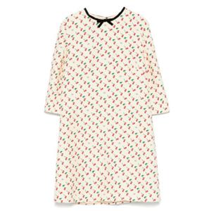 발렌티노 PAP 미디 원피스 7B3VAFG5 9HQCRF Ivory red