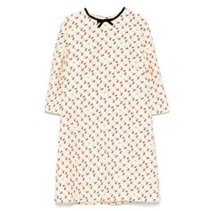 Valentino PAP Dresses IvoryRed 7B3VAFG59HQCRF