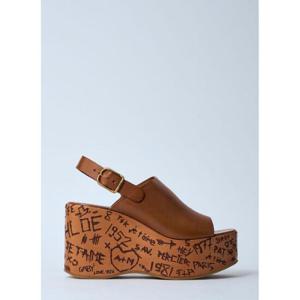 25 SS 끌로에 여성 맥심 웨지 샌들  chl0260018brn