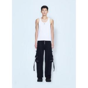 25 SS 오프화이트 남성 Off Stamp Rib Tank Top ofw0160075wht