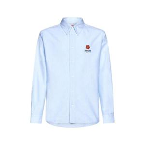Kenzo Boke 플라워 로고 자수 버튼 셔츠 FD55CH4109LO 64 TP945282008