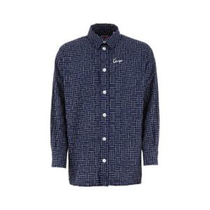 Kenzo 위브 오버사이즈 셔츠 FE65CH5109JD 77 TP945281444