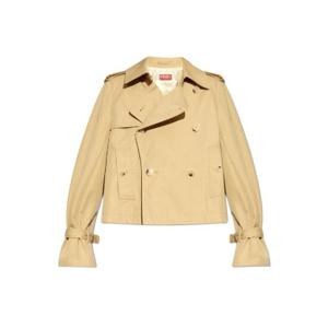 Kenzo 버튼업 쇼트 트렌치코트 FE62MA2189OI 11 TP945288935