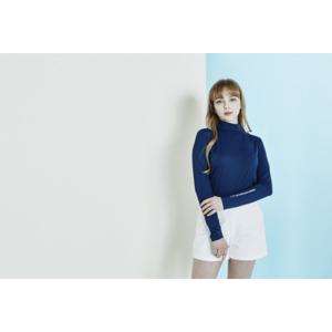 [그렉노먼] 여성 쿨링 긴팔 이너웨어 (네이비)_HWG18-CL201