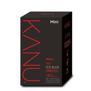 [맥심] 맥심 카누 미니 다크 로스트 아메리카노 150개입