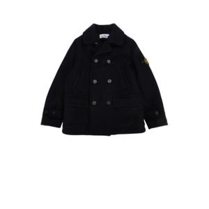 스톤아일랜드 키즈 키즈 블랙 코트 811641036 V0M20
