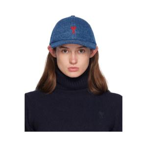 25 SS 아미 파리스 여성 블루 레드 아미 드 꾀흐 볼캡 242482F016000