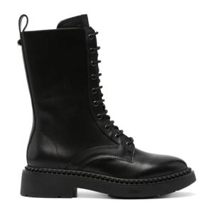아쉬 마를린 가죽 컴뱃 부츠 F24MARLIN01 BLACK