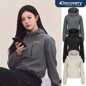 디스커버리 25SS 신상 고윤정착용 프레시벤트 여성 폴튼 트레이닝 아노락 아웃도어/냉감기능/스트레치/세미오버핏 DWTR45051