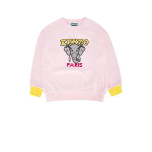 키즈 겐조 니트 스웻셔츠 K15694 45B PALEPINK