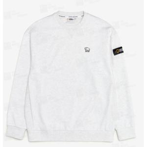 내셔널지오그래픽 N231USW030 세미오버핏 BEAR 와펜 맨투맨