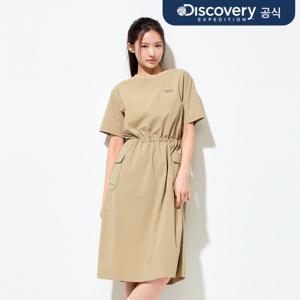 프레시벤트 우먼스 폴튼 경량 우븐 원피스 (D/BEIGE) DWOP91053-BGD