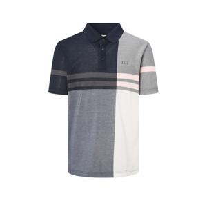 닥스 골프 남성 24SS 스테디셀러멜란지 체크 블럭 폴로티셔츠 (NAVY) WGTS4B451N3