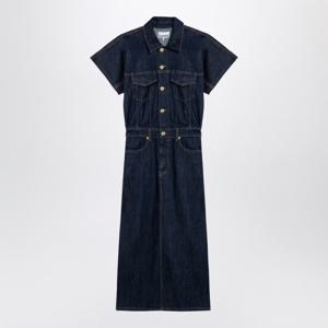 가니 블루 오가닉 데님 원피스 J14396768 077