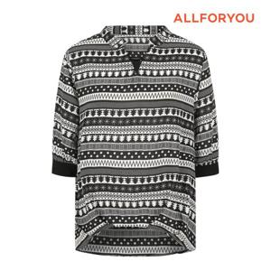 [올포유] 여성 트리 프린트 블라우스 ALBLL5456-199