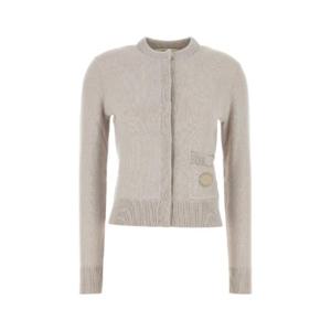 FENDI Cappuccino cashmere cardigan FZE521AUHQ F16A8