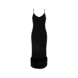 PRADA 블랙 저지 드레스 33600SOOO16A0 F0002