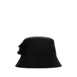PRADA 블랙 리나일론 버킷햇 2HC3502DMI F0002