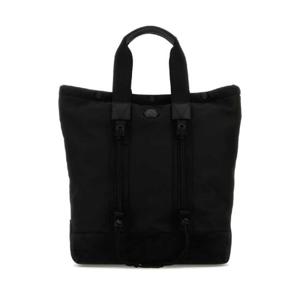 MONCLER 블랙 캔버스 쇼핑백 5D00001M6261 999