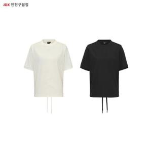 JDX X2TSW6550   골프 여성 우븐 라운드 반팔 티셔츠
