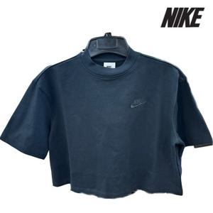 [나이키] 여성 크롭 반팔티 /E20- CJ3759-010 / W NSW TOP SS 우먼스 반팔 저지 탑