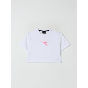 키즈 디아도라 헤리티지 티셔츠 S5DIJGTH086 002 White