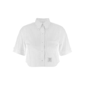 THOM BROWNE Cropped shirt FLL205A03113100