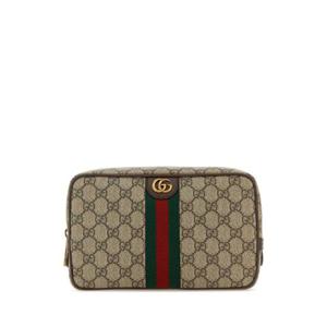 GUCCI GG 슈프림 패브릭 구찌 사보이 파우치 76001996IWT 8745