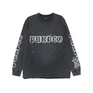 25 SS 퍼플브랜드 로고 프린트 티셔츠 P204JWGW125 TP432104666