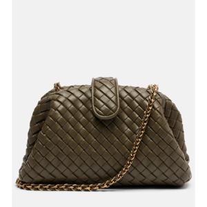 Bottega Veneta Lauren 1980 스몰 레더 클러치 P01054770