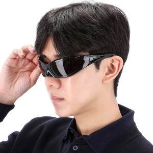 25SS 발렌시아가 스킨 캣아이 선글라스 718476 T0007 1000