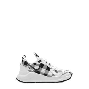 Burberry 체크 패널 레이스업 스니커즈 8070856A5281 BLACKWHITECHK TP942720503