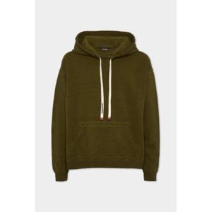 디스퀘어드2 후드 티셔츠 S74GU0873S25030 710 OAK GREEN