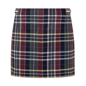 Thom Browne RWB 스트라이프 디테일 체크 미니 스커트 FGCA04AF0651 996 TP943270442