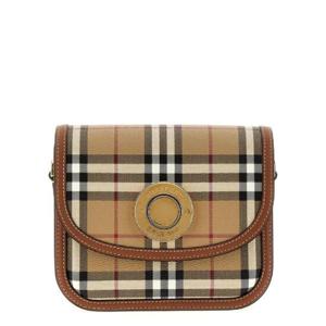 Burberry 스몰 엘리자베스 체크 폴드오버 탑 크로스바디 백 8071356 A9534 TP934655225