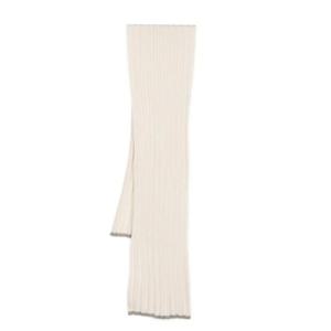 25 SS Brunello Cucinelli 와이드 골지 캐시미어 스카프 M2240819C132A TP432367357
