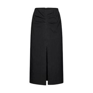 Isabel Marant 박스 플리츠 펜슬 스커트 JU0035FAA1J20I 01BK TP944063761