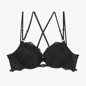 [섹시쿠키]핫썸머 블랙 스트링 프론트 훅 브라 SCWBZ511