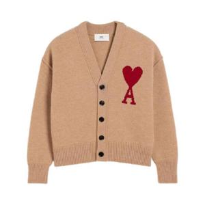 AMI Paris 아미 드 꾀흐 울 가디건 H24UKC006018