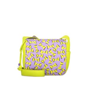 모스키노 bow print flap mini bag A75078201