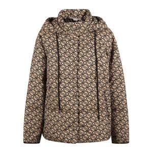 Stella McCartney S Wave 퀼팅 후드 패딩 재킷 6800713BU600 9907 TP944682740