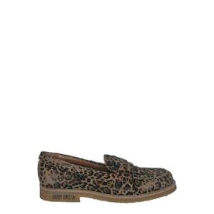 Golden Goose 디럭스 브랜드 레오파드 프린트 라운드토 로퍼 GWF00268F002982 55434 TP944965324