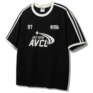앨빈클로 AVCL 1978 링거 트랙 오버핏 반팔티 AST4821 (4 COLOR)